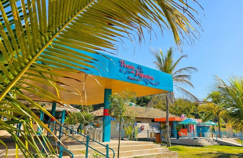 foto do pedalinho na praia