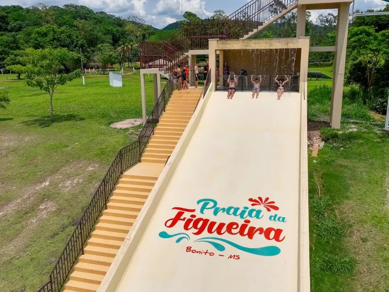 Slide at Praia da Figueira