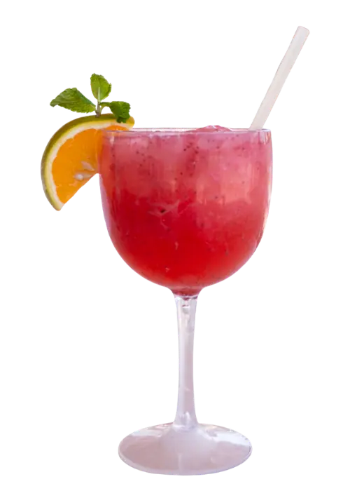 Caipifruta, a cachaça and fruit cocktail