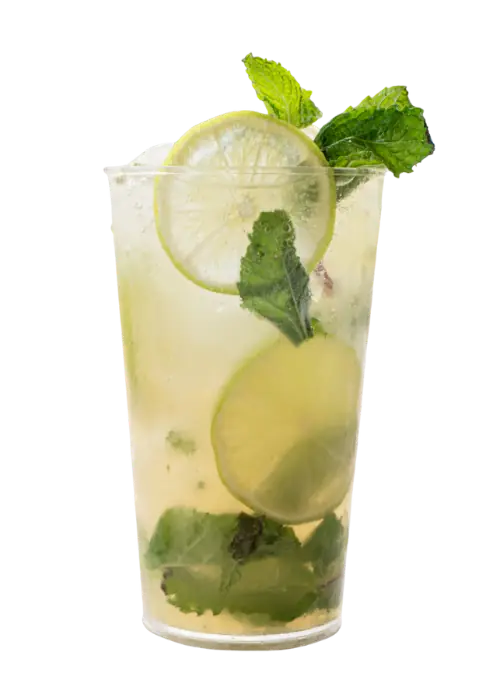 Caipirinha, a cachaça and lime cocktail